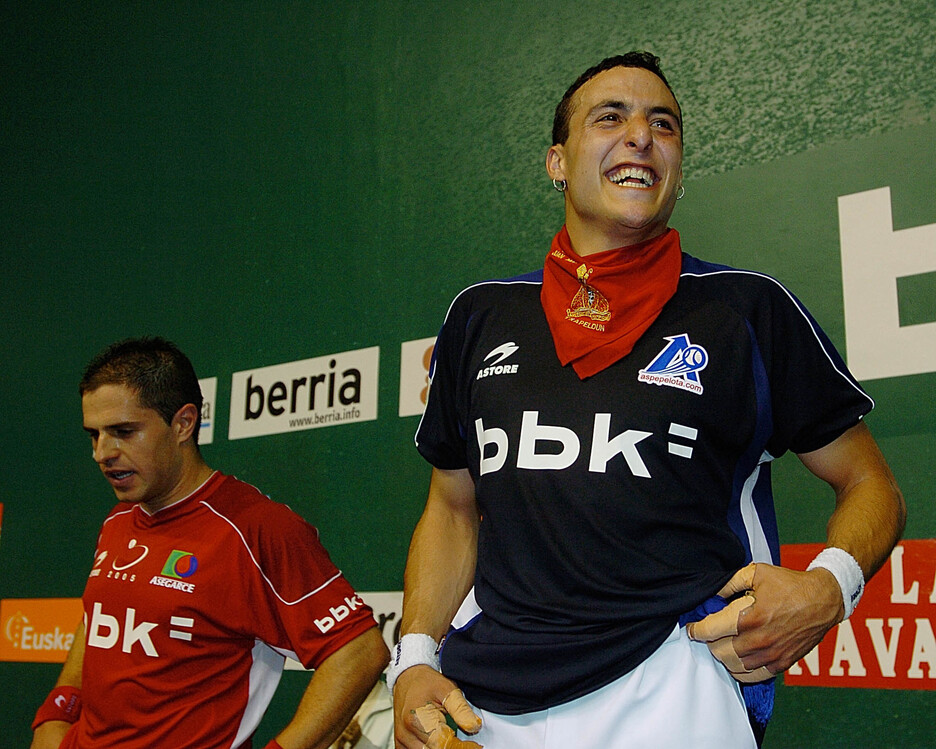 2006an, baina, mendekua hartu zuen Irujok. (Jon URBE / FOKU) 2006an, baina, mendekua hartu zuen Irujok. (Jon URBE / FOKU)