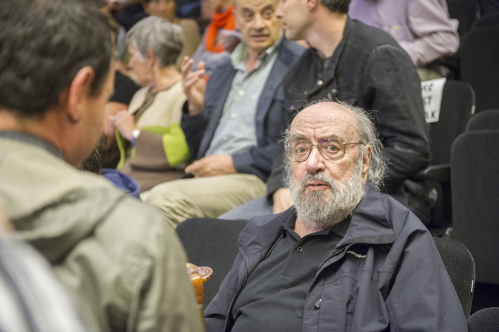 Alfonso Sastre. (Gorka RUBIO/FOKU)