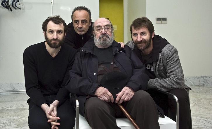 Presentación de la obra de teatro ‘La taberna fantástica’ en el Victoria Eugenia. (Juan Carlos RUIZ/FOKU)