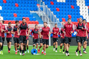 Ondo jokatu bai baina irabazi ez du egin oraindik Eibarrek Ipuruan. (SD Eibar)