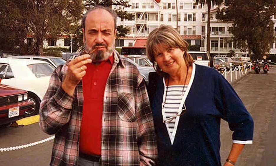 Con Eva Forest en California en 1988. (SASTRE-FOREST.COM/KOLDO MITXELENA KULTURGUNEA)