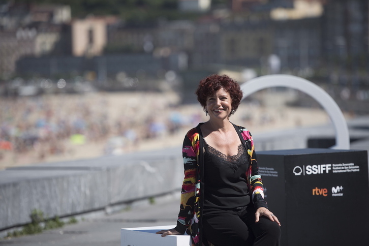 Icíar Bollaín. (Gorka RUBIO/FOKU)