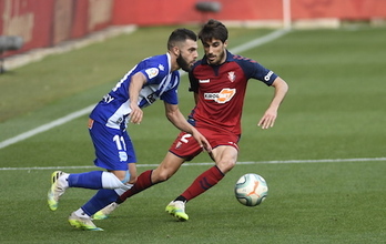 Luis Rioja y Nacho Vidal seguramente volverán a verse las caras este sábado. (Raúl BOGAJO/FOKU)