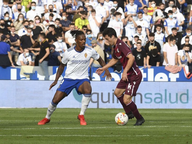 Jon Magunazelaia ha marcado el gol del Sanse un buen debut en Segunda. (REAL SOCIEDAD)