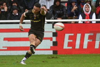 Los pateos de Brett Herron han marcado la diferencia en Aguilera. (GAIZKA IROZ / AFP) 