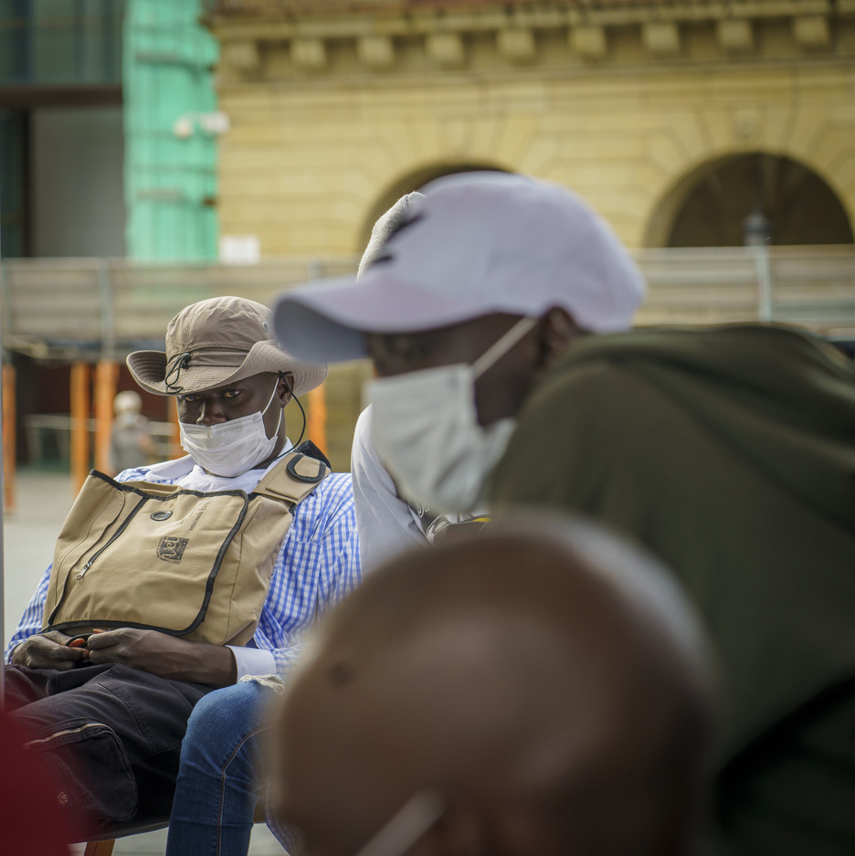 Hitzordua garrantzitsua da hau bidean jarraitu behar dutenentzat. (Gorka RUBIO | FOKU)