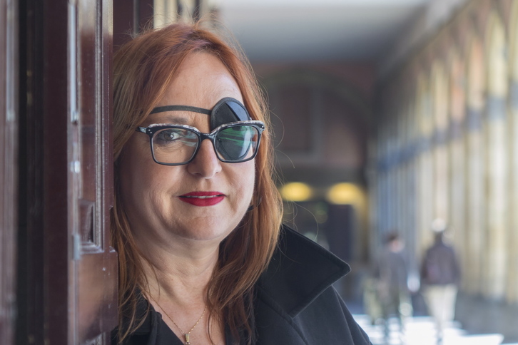 Miren Agur Meabe idazle lekeitiarra. (Andoni CANELLADA/FOKU)