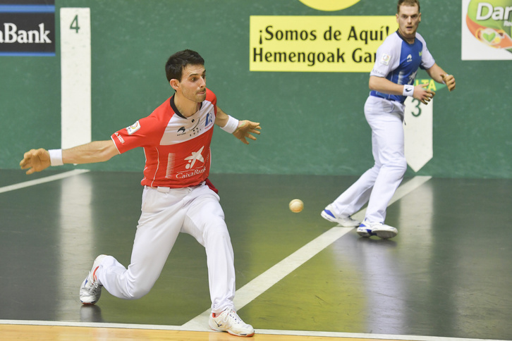 Jokin Altuna ha estado más incisivo en los momentos decisivos. (Idoia ZABALETA/FOKU)