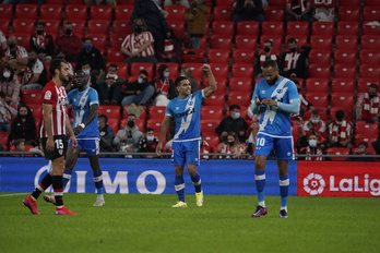 El Rayo se ha adelantado en el minuto 5. (Aritz LOIOLA / FOKU)