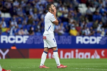 Lamento de un Luis Rioja que ha sido el más destacado del Glorioso. (LOF)