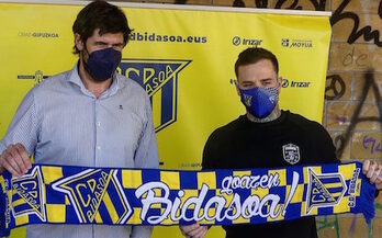 Renaud se ha mostrado muy contento por regresar a Irun. (BIDASOA)