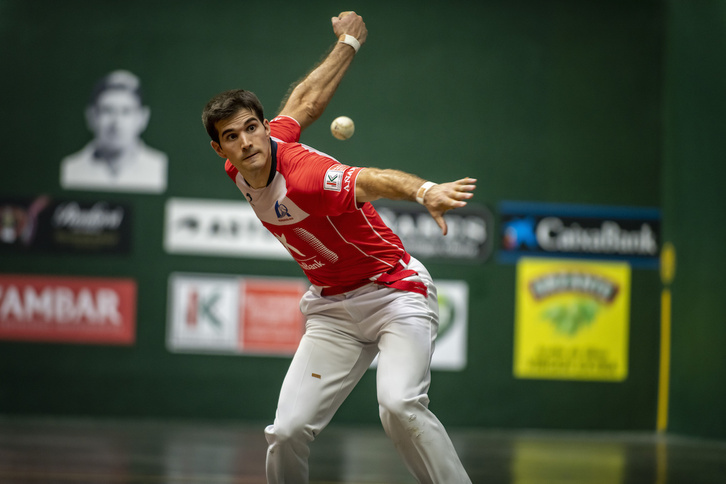 José Javier Zabaleta sigue acumulando grandes actuaciones. (Jaizki FONTANEDA/FOKU)