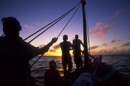 Arrantzaleak, eguneroko jardunean.