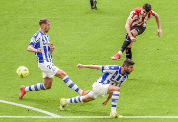 El último precedente entre Athletic y Alavés en San Mamés finalizó con empate a cero. (Marisol RAMIREZ/FOKU)