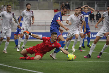 Derbiak zapore gazi-gozoa utzi zien armaginei. (Aritz Loiola/Foku)