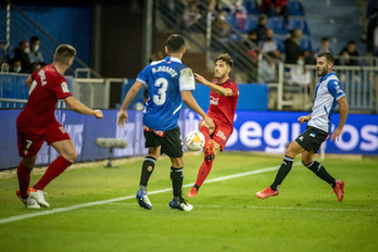Osasuna y Alavés volverán a medir sus fuerzas, aunque esta vez en partido de carácter amistoso en Tajonar. (Jaizki FONTANEDA/FOKU)