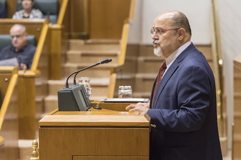 El parlamentario del PSE Txarli Prieto.(Juanan RUIZ-FOKU)