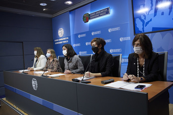 Barnahaus proiektua aurkeztu du Lakuak. (IREKIA)