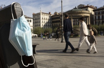 12.000 nafarri eman dizkiote maskarak doan hilabeteotan. (Jagoba MANTEROLA/FOKU)