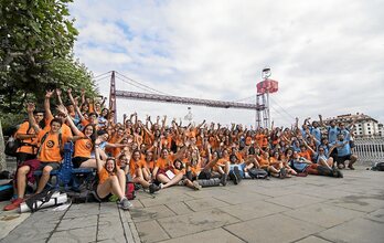 Euskarabenturaren 2018ko dizioko azken eguna, Portugaleten. (June PRIETO I FOKU)