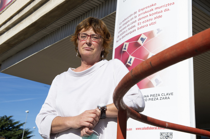 Estrella Extramiana, responsable de Laboral. (I. URIZ/FOKU)