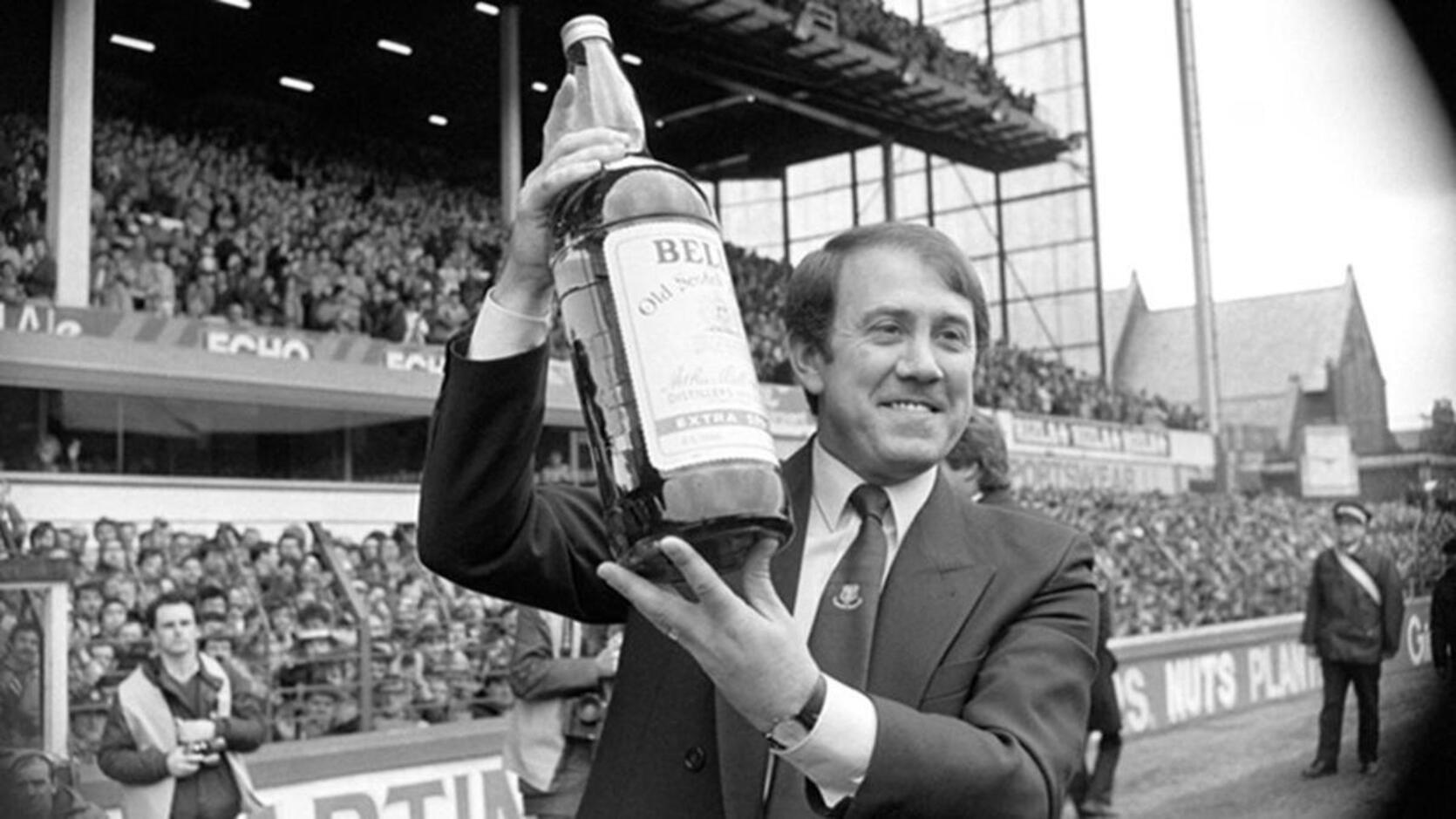 Howard Kendall, cuando era entrenador del Everton. (EVERTON FC)