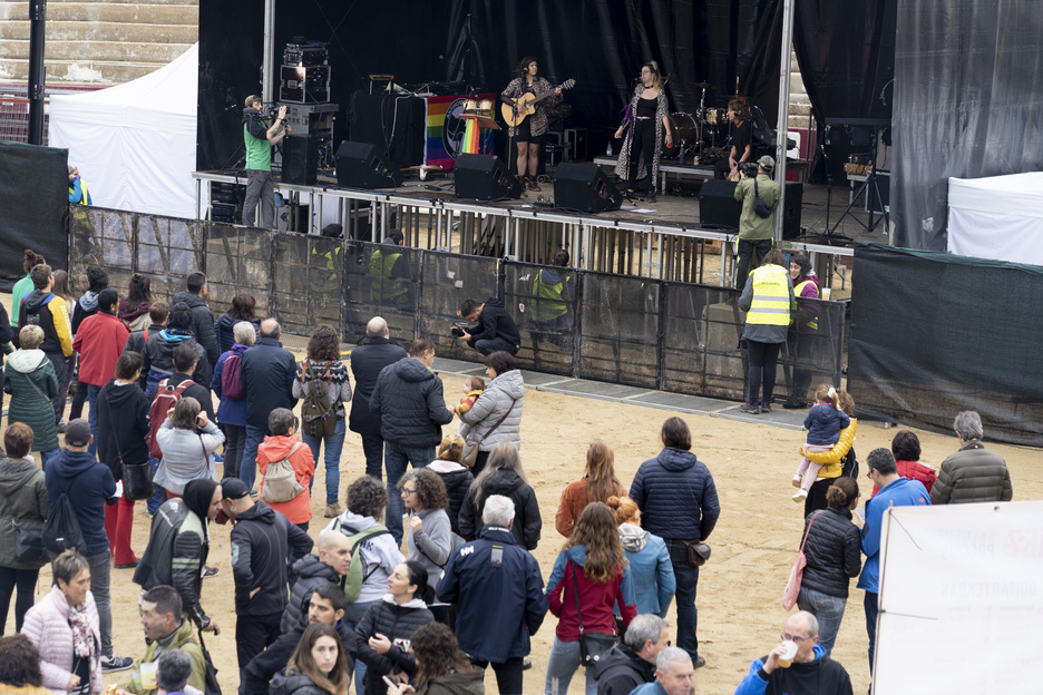 Igandean eskainitako kontzertua. (Raul BOGAJO/FOKU) Igandean eskainitako kontzertua. (Raul BOGAJO/FOKU)