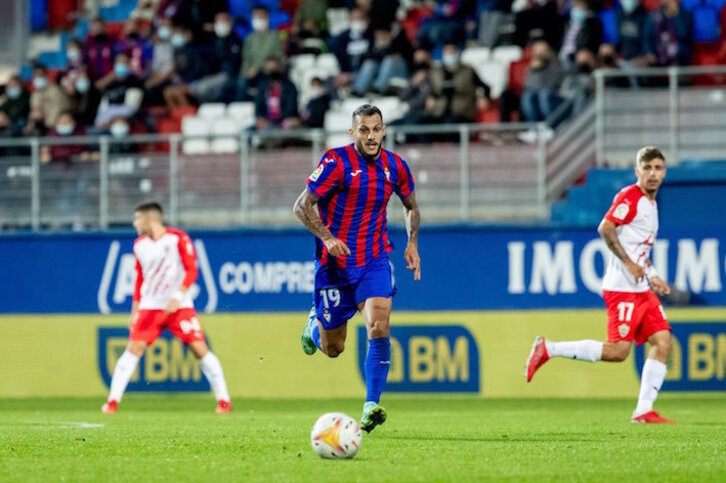 Stoichkov ha marcado siete goles en las seis últimas jornadas. (SD Eibar)