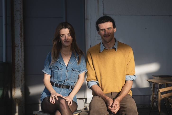 Gazte hedabidearen proiektuaren aurkezpena. (Guillaume FAUVEAU)