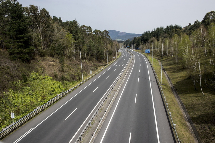Carretera a Bermeo. (Marisol RAMIREZ/FOKU)