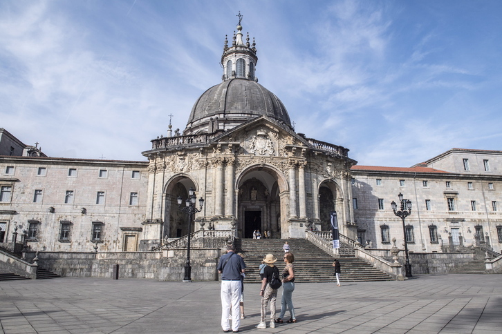 Santuario de Loiola. (Gorka RUBIO/FOKU) 