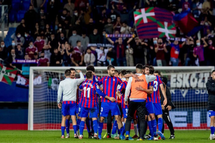 Los azulgranas esperan repetir una gran noche de viernes ante su afición. (SD EIBAR)