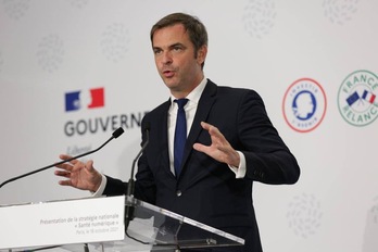 El ministro francés de Sanidad, Olivier Véran. (Twitter)