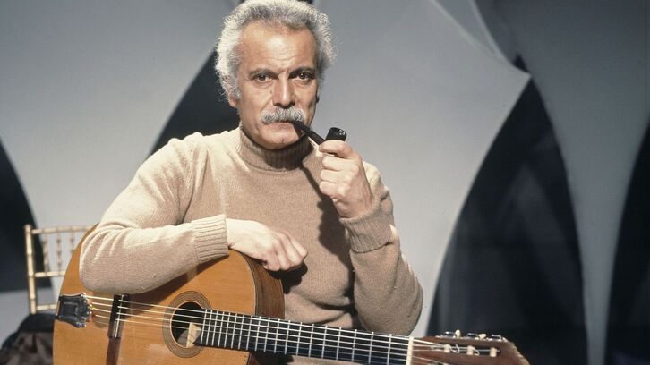El cantautor, escritor y poeta occitano Georges Brassens. (NAIZ)