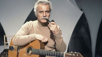 El cantautor, escritor y poeta occitano George Brassens. (NAIZ)