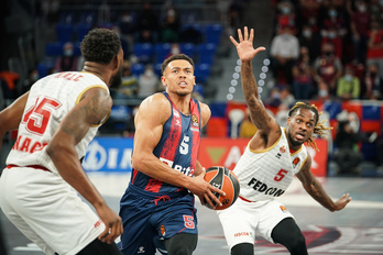 Wade Baldwinen ekarpena funtsezkoa izango da Murtzian irabazteko. (Endika PORTILLO/FOKU)