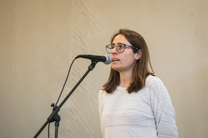 Maddalen Arzallus, Bardozeko saioan. (Guillaume FAUVEAU)