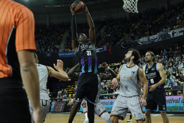 Bilbao Basket ha firmado ante su público la segunda victoria de la temporada. (Aritz LOIOLA/FOKU)