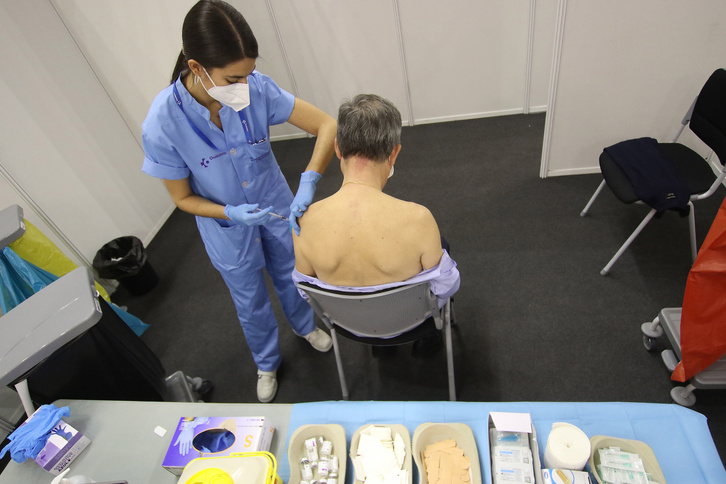 Txertaketa Bilbon. (Oskar MATXIN EDESA | FOKU)