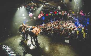 NAIZ ha ampliado su oferta de contenidos y formatos. En la imagen, uno de los conciertos celebrados durante la pandemia. (Gaizka PEÑAFIEL) 