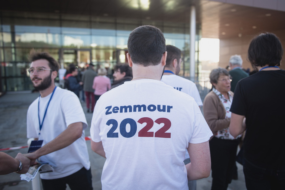 Les jeunes de Génération Z étaient venus nombreux pour soutenir leur favori à la prochaine élection présidentielle. © Guillaume FAUVEAU