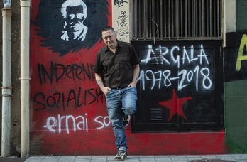 El cineasta y músico y cineasta Fermin Muguruza será el invitado especial del festival. (Jon URBE / FOKU)