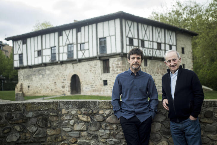Joserra Senperena eta Jose Ignazio Ansorena. (GAZTELUPEKO HOTSAK)