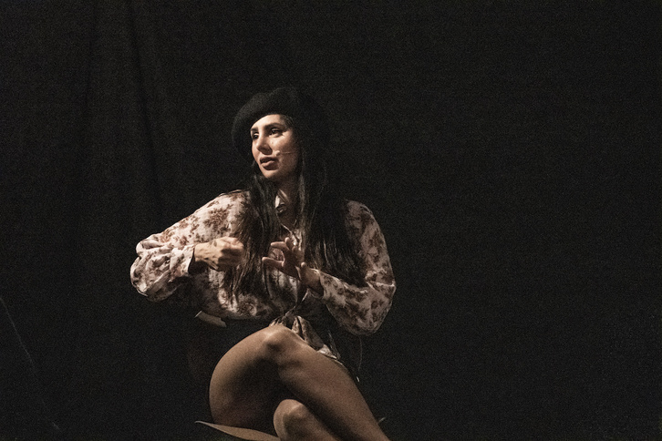 Mala Rodríguez, en su ponencia/entrevista en el BIME. (Marisol RAMIREZ / FOKU)