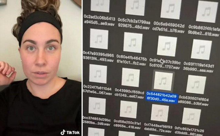 La usuaria explicó lo sucedido en un video de TikTok. (TIKTOK)