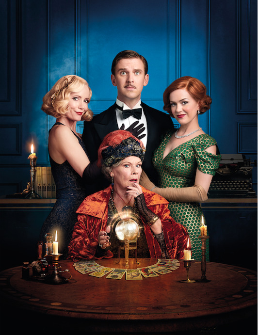 El cuarteto estelar con Leslie Mann, Dan Stevens, Judi Dench e Isla Fisher. (NAIZ)