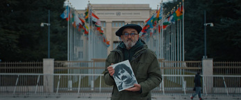 Eneko Etxeberria en una secuencia de 'Bolante baten historia'. (On Produkzioak)