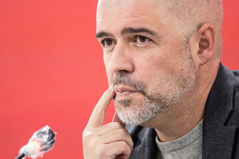 Unai Sordo, tras su reciente reelección al frente de CCOO. (Alejandro Martínez Velez | Europa Press)