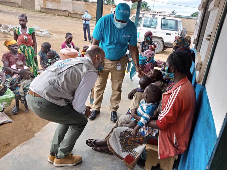Fran Equiza llegó a República Centroafricana hace algo más de un año tras haber sido  representante de Unicef en Siria y Mali. (UNICEF)