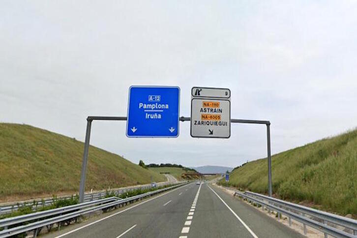 Autovía A-12. (GOOGLE STREET VIEW)